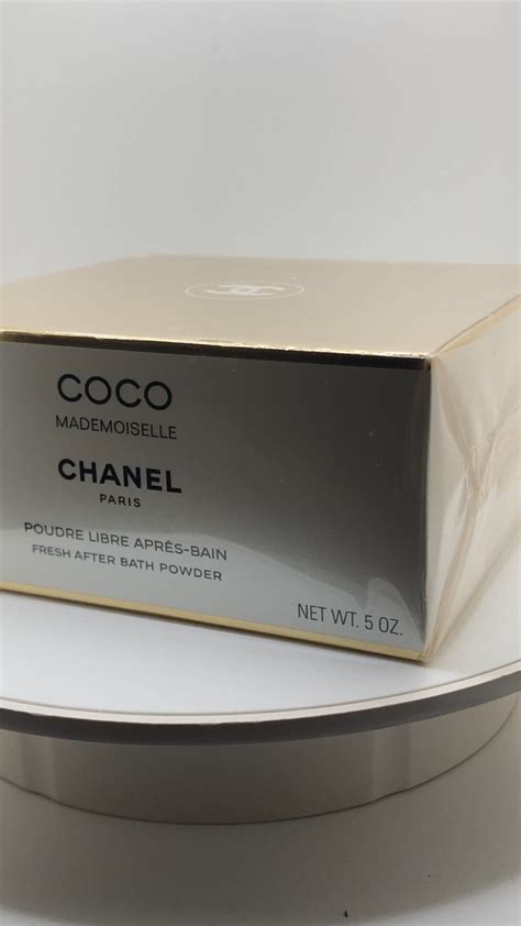 chanel coco mademoiselle dusting powder.